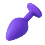 Plug Anal em Silicone com Pedra - Tamanho M - Imagem 15