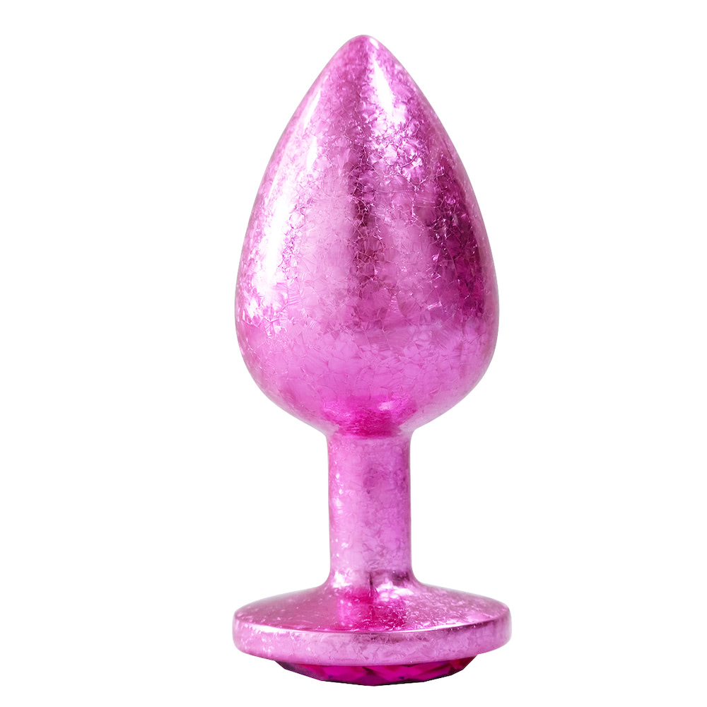 Plug Anal de Luxo Tamanho Médio com Pedra Acrílico usando nova tecnologia - Imagem 13