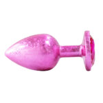 Plug Anal de Luxo Tamanho Médio com Pedra Acrílico usando nova tecnologia - Imagem 12