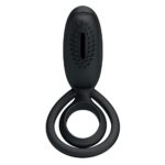 Anel peniano com alça para escroto e estimulador clitoriano - Esther - Imagem 3