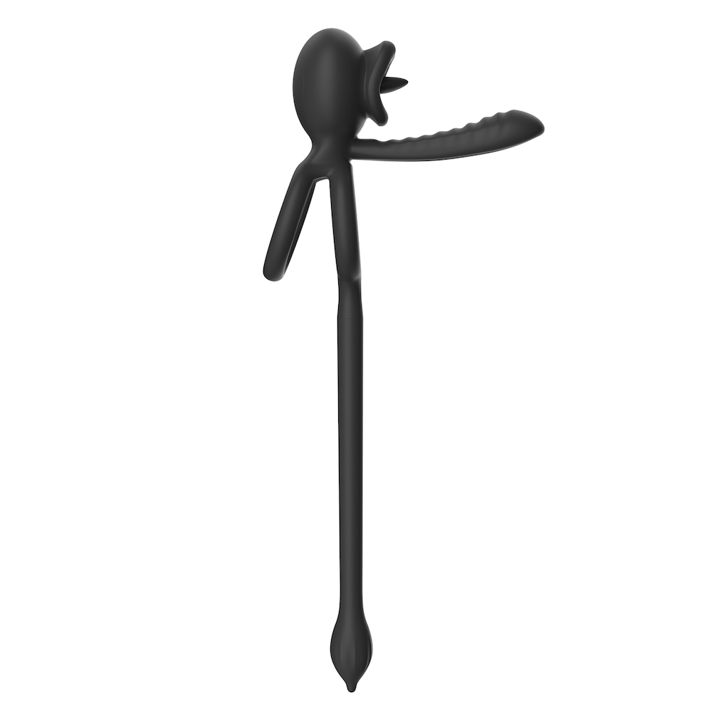 Anel Peniano Duplo e meia capa com Controle por Aplicativo e plug anal - Imagem 17