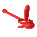 Anel Peniano Duplo e meia capa com Controle por Aplicativo e plug anal - Imagem 19