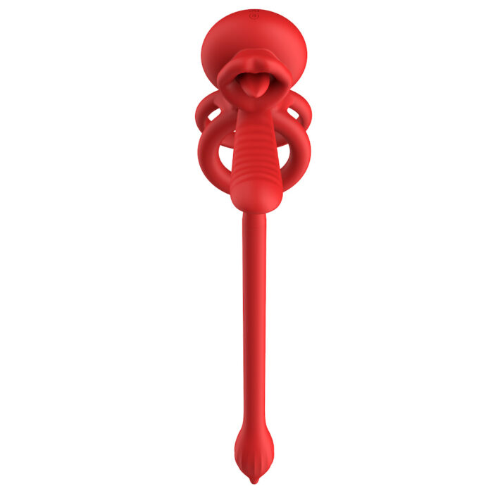 Anel Peniano Duplo e meia capa com Controle por Aplicativo e plug anal - Imagem 21