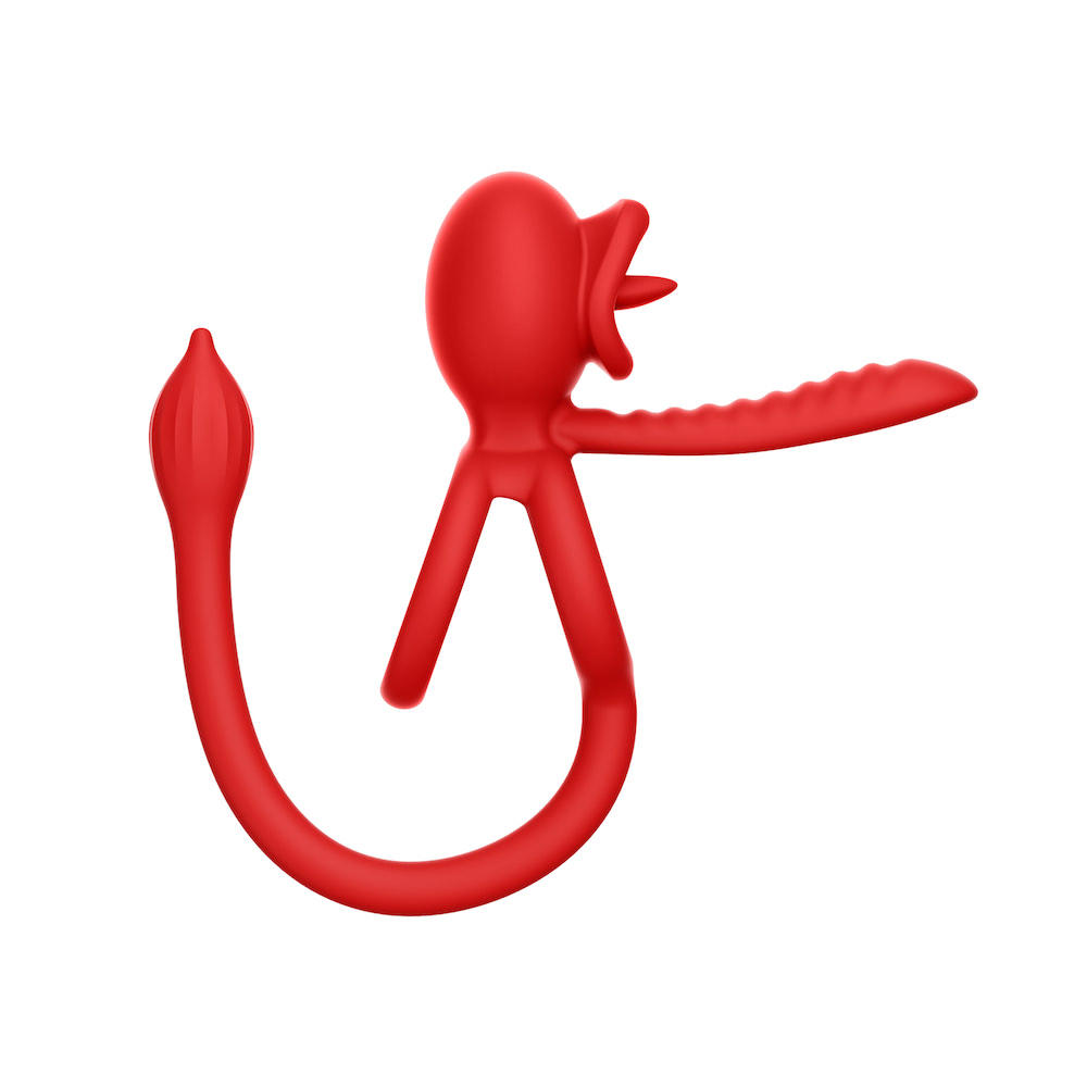 Anel Peniano Duplo e meia capa com Controle por Aplicativo e plug anal - Imagem 20