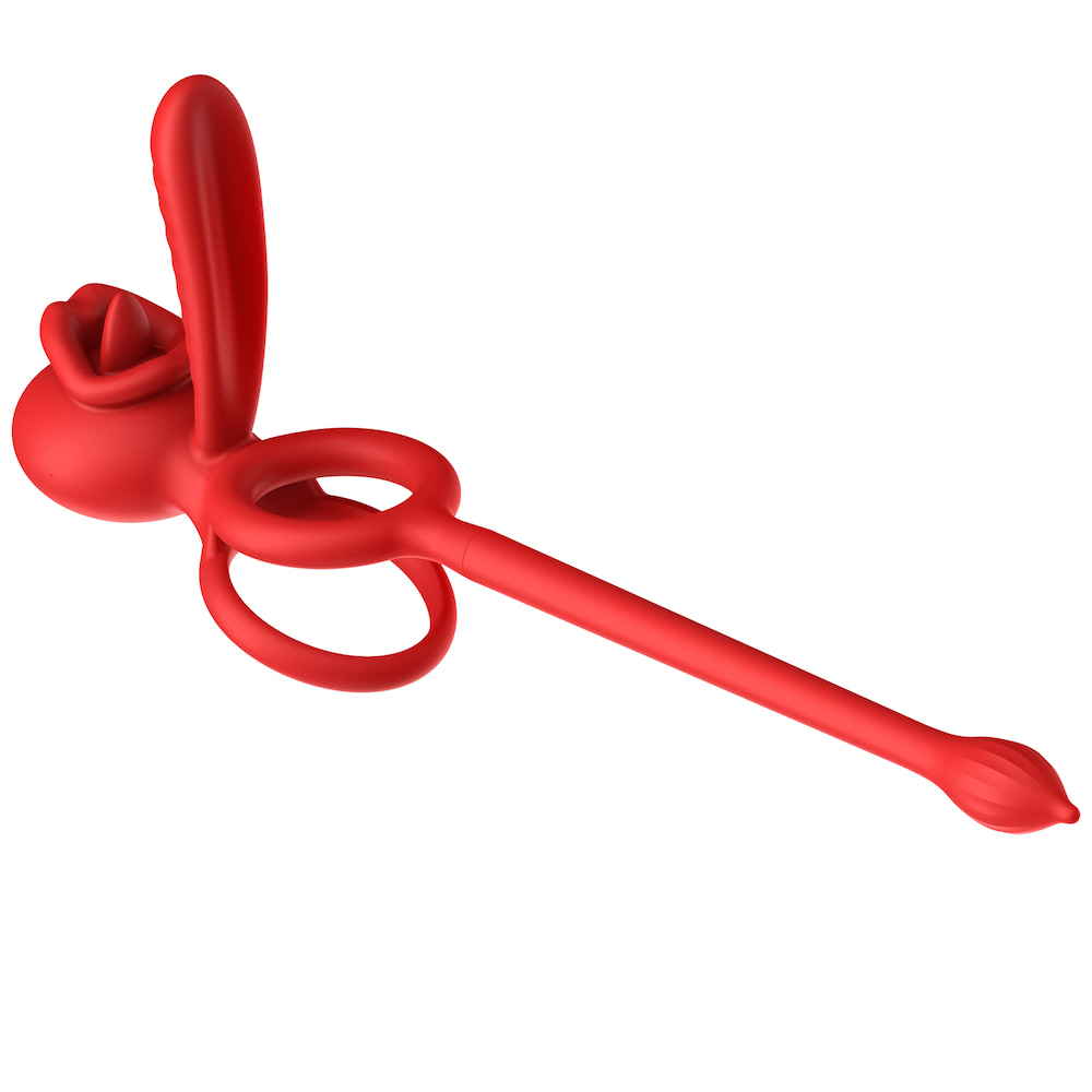 Anel Peniano Duplo e meia capa com Controle por Aplicativo e plug anal - Imagem 22