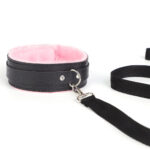 Coleira Bondage em Couro e Guia - Imagem 3