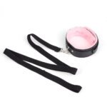 Coleira Bondage em Couro e Guia - Imagem 10