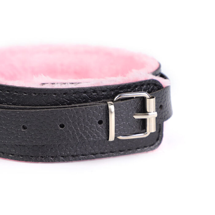 Coleira Bondage em Couro e Guia - Imagem 9