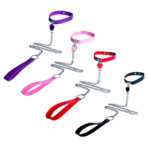 Coleira Íntima com Coração e Corrente Metálica