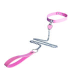 Coleira Íntima com Coração e Corrente Metálica - Imagem 2