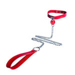 Coleira Íntima com Coração e Corrente Metálica - Imagem 4