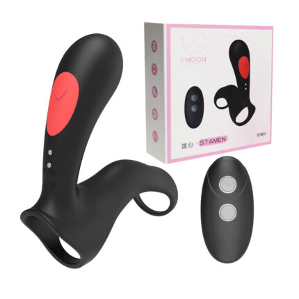Anel Peniano com 7 modos de Vibrações controle Sem Fio Stamen I-Moon