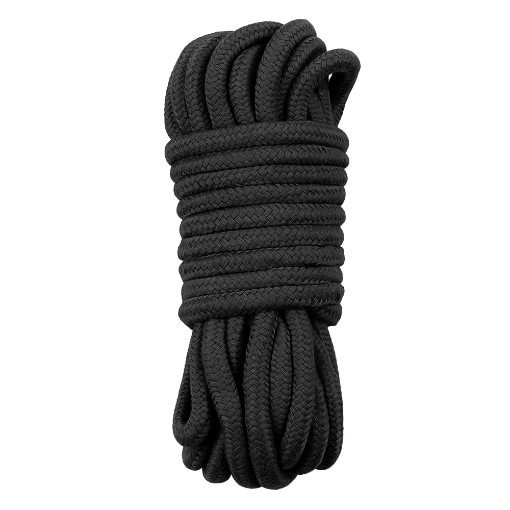 Corda preta fetiche de servidão 10 metros - Fetish Bondage Rope - Imagem 5