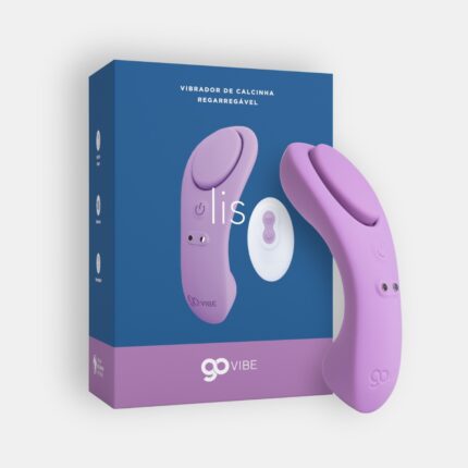 Vibrador e Estimulador Recarregável Go Vibe Lis