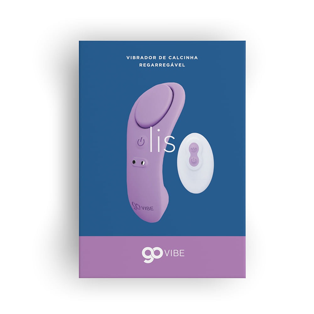Vibrador e Estimulador Recarregável Go Vibe Lis - Imagem 9