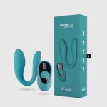 Vibrador de casal aveludado Recarregável Sensevibe Digital Couple