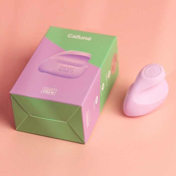 Vibrador Dedeira Vibratória Recarregável Sweet Vibe Cafuné - Lilás - Imagem 3