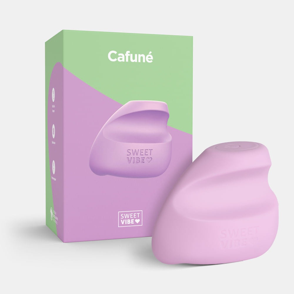 Vibrador Dedeira Vibratória Recarregável Sweet Vibe Cafuné - Lilás