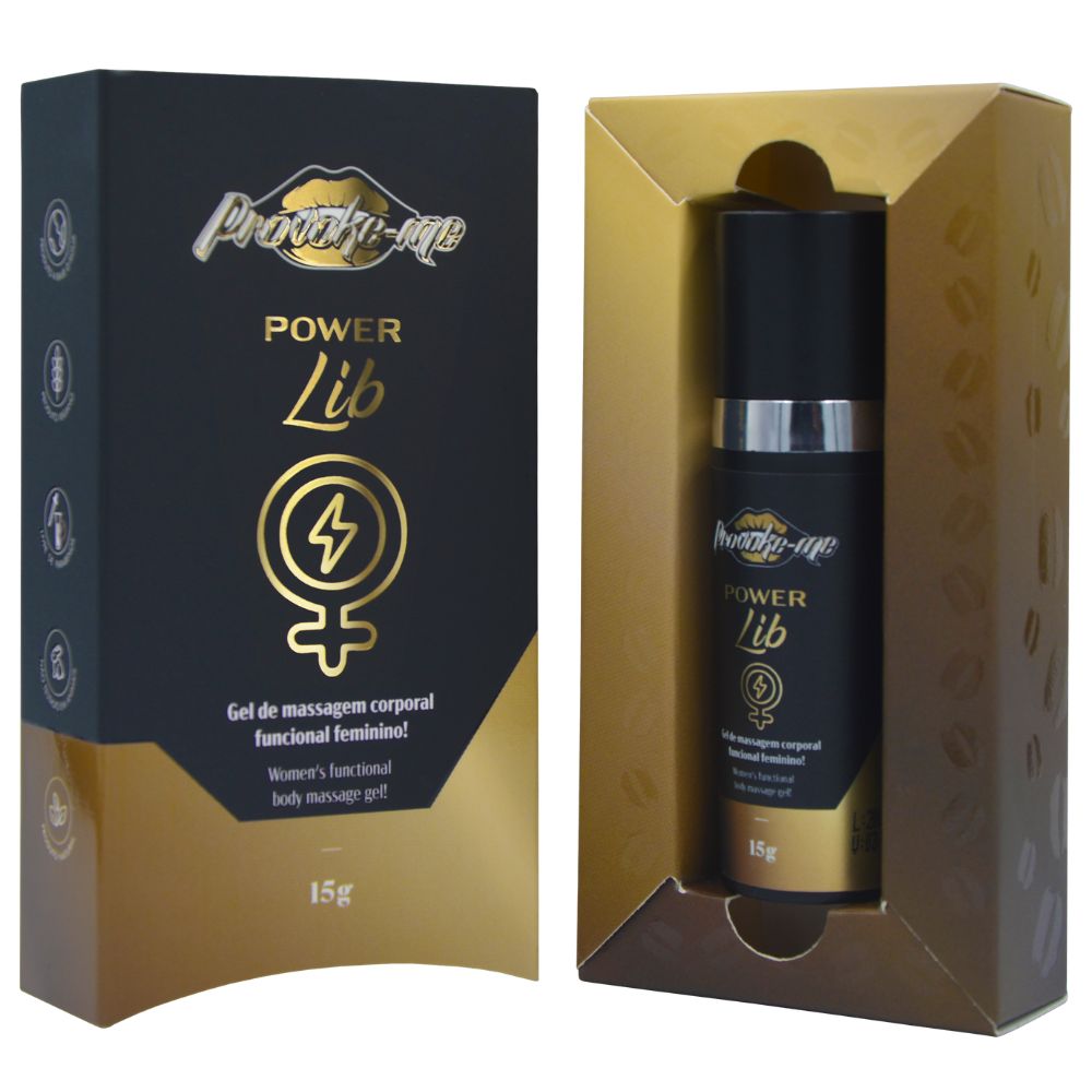 Power lib excitante feminino multifuncional 15g provoke-me - Imagem 2