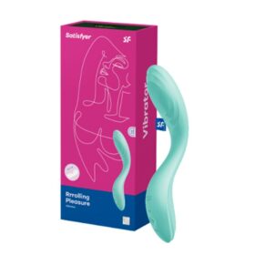 Satisfyer Rrroling Pleasure vibrador de ponto g Verde