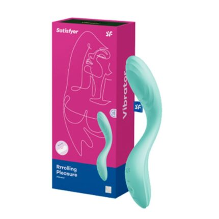 Satisfyer Rrroling Pleasure vibrador de ponto g Verde
