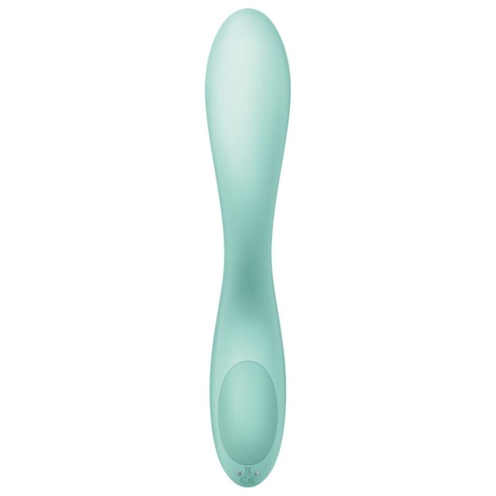 Satisfyer Rrroling Pleasure vibrador de ponto g Verde - Imagem 4