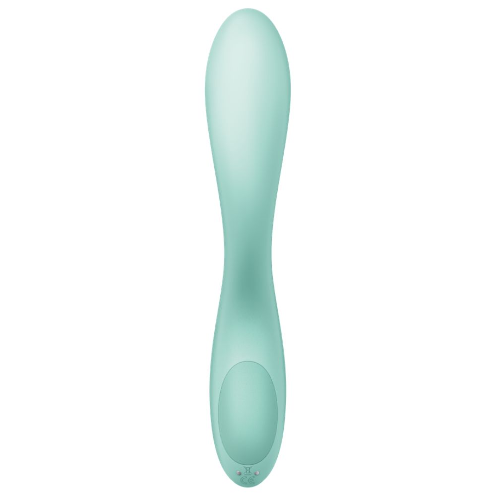 Satisfyer Rrroling Pleasure vibrador de ponto g Verde - Imagem 4