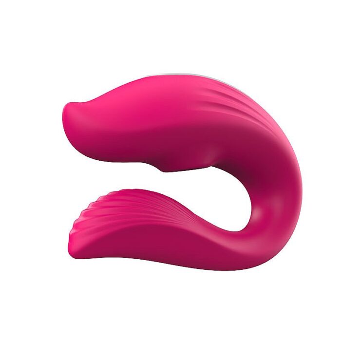 Vibrador de Casal recarregável com Pulsação À Longa distância feito em silicone - APP - Imagem 7