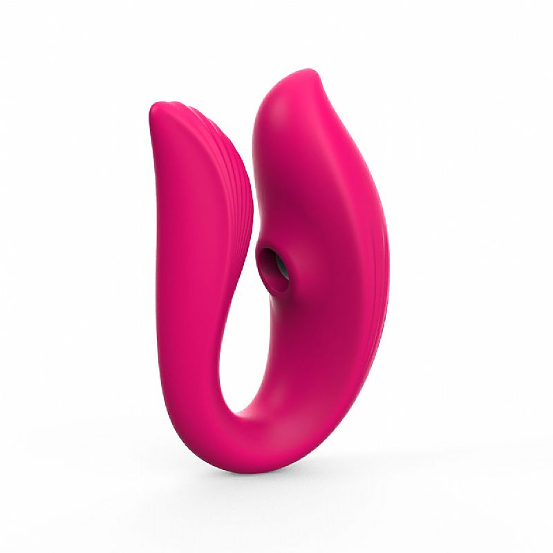 Vibrador de Casal recarregável com Pulsação À Longa distância feito em silicone - APP - Imagem 11