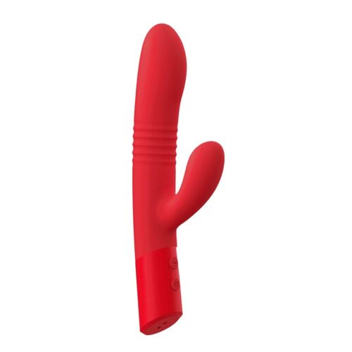 Alternative view of Êxtase Luxury vibrador com função de vai e vem e estímulo clitoriano