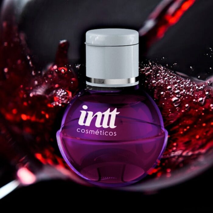Intt fruit sexy 50 tons - Gel comestível que esquenta com sabor de Vinho tinto - Imagem 2