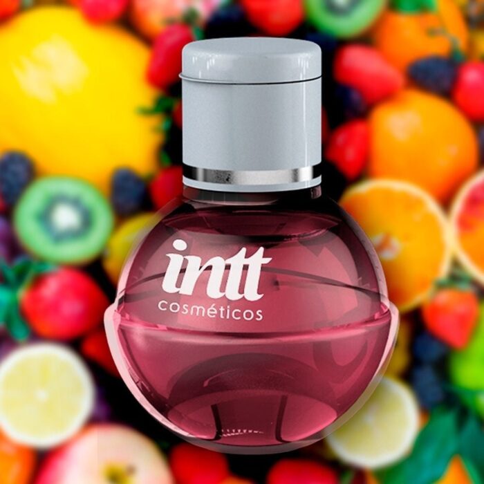 Intt Fruit Sexy - Gel beijável corporal que esquenta - 40 ml | sabor: tutti frutti - Imagem 2
