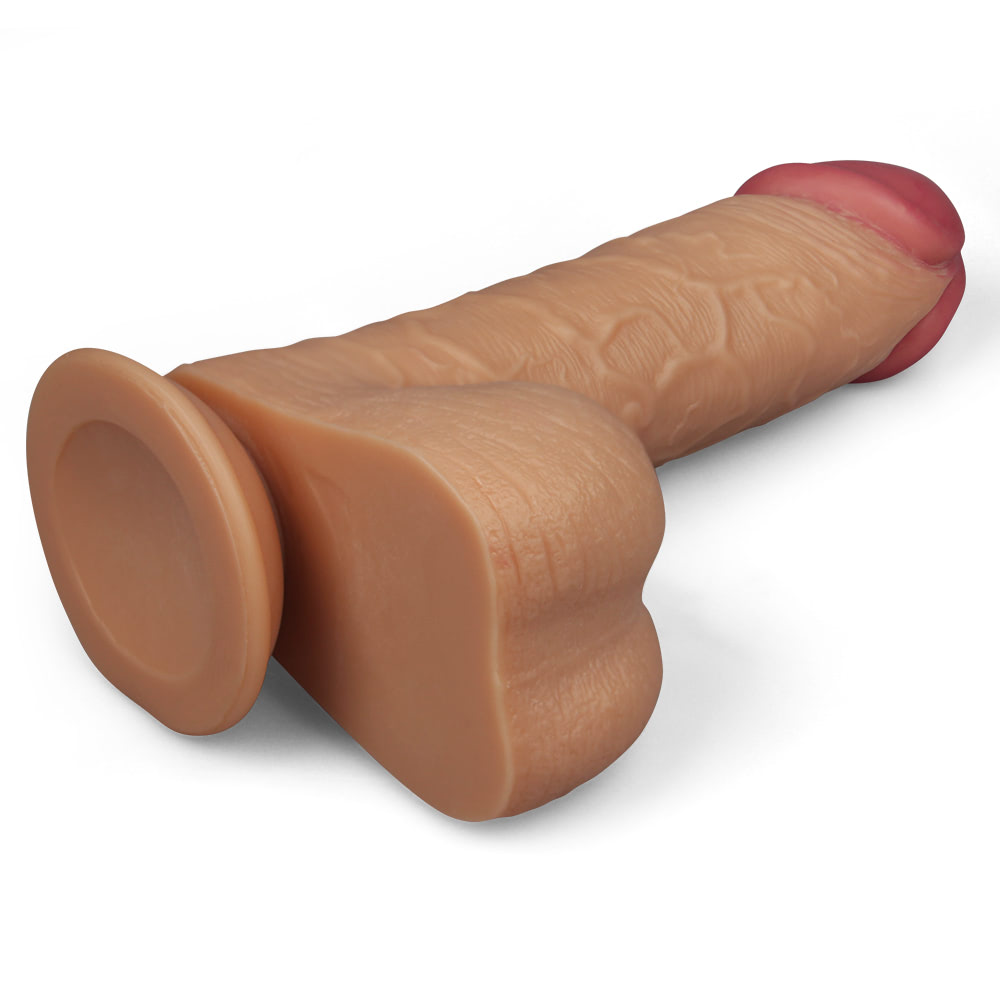 Cinta peniana com Pênis grande Realístico 24,5×5,5cm Legendary King Sized Realistic Dildo - Imagem 13
