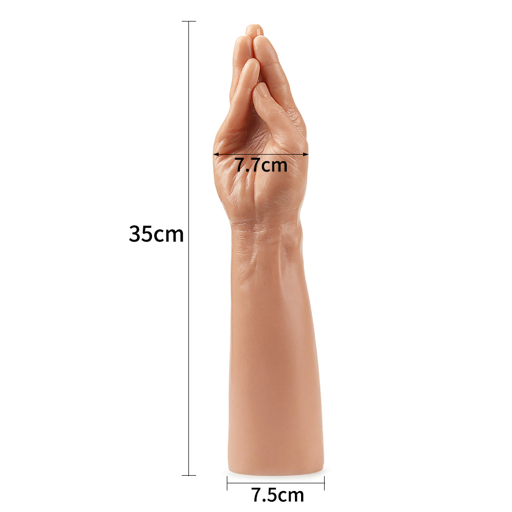 Prótese Penetrador Mão e Braço Tamanho Real King Size Magic Hand 35x7,7cm - Lovetoy - Imagem 10
