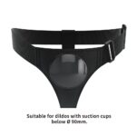 Cinta peniana com base para utilizar com pênis que possuam ventosa harness briefs - Pretty love - Imagem 7