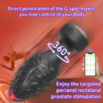 Plug Anal em Silicone Controle por Aplicativo com 10 Modos de Vibração e 10 Modos de Rotação - Imagem 10