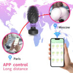 Plug Anal em Silicone Controle por Aplicativo com 10 Modos de Vibração e 10 Modos de Rotação - Imagem 4