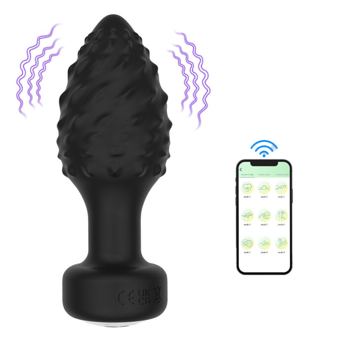 Plug Anal em Silicone com 10 Modos de Vibração e Controle por Aplicativo - Imagem 5