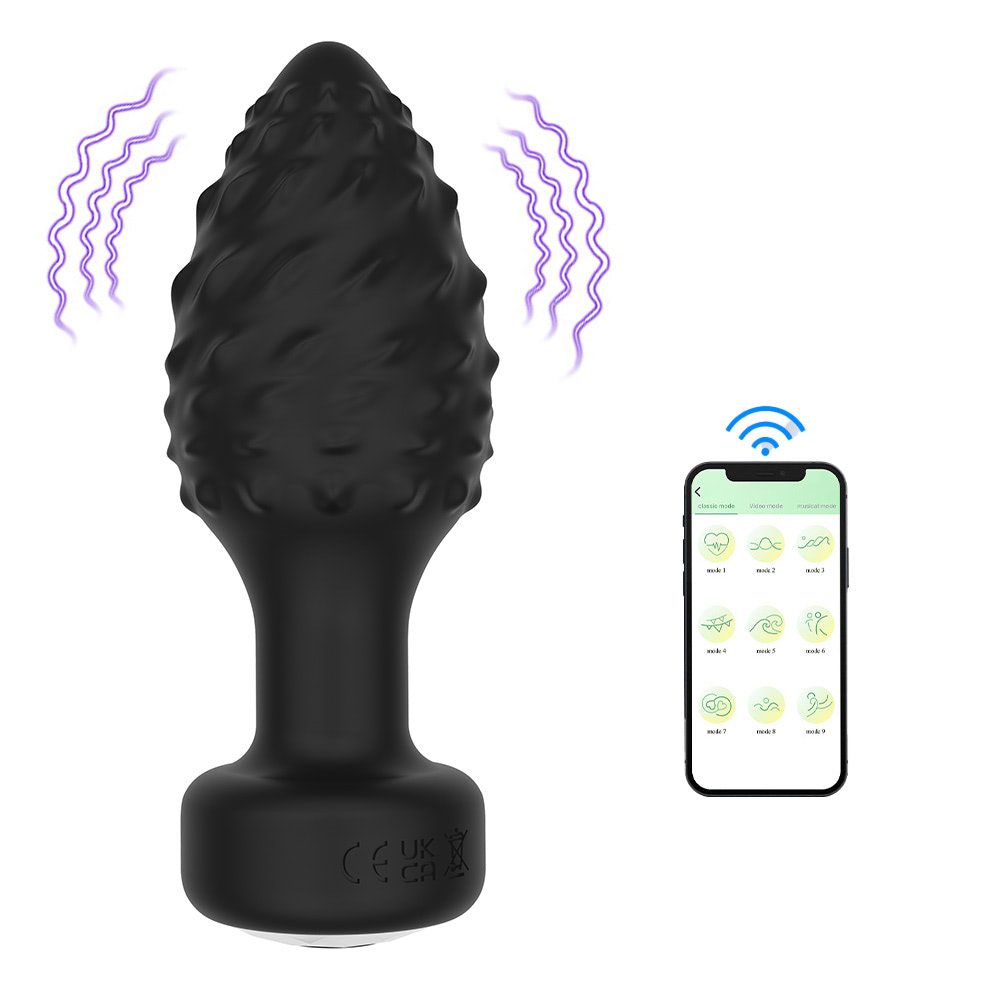 Plug Anal em Silicone com 10 Modos de Vibração e Controle por Aplicativo - Imagem 5