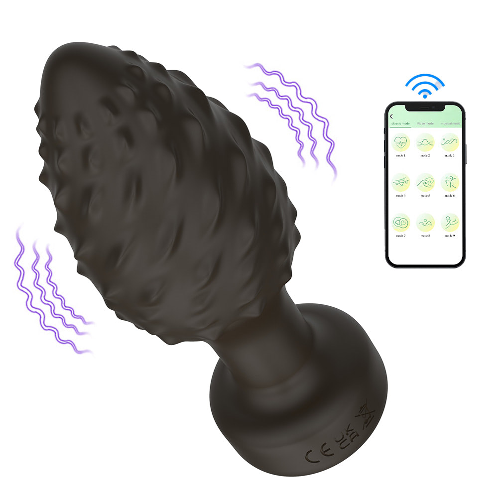 Plug Anal em Silicone com 10 Modos de Vibração e Controle por Aplicativo - Imagem 6