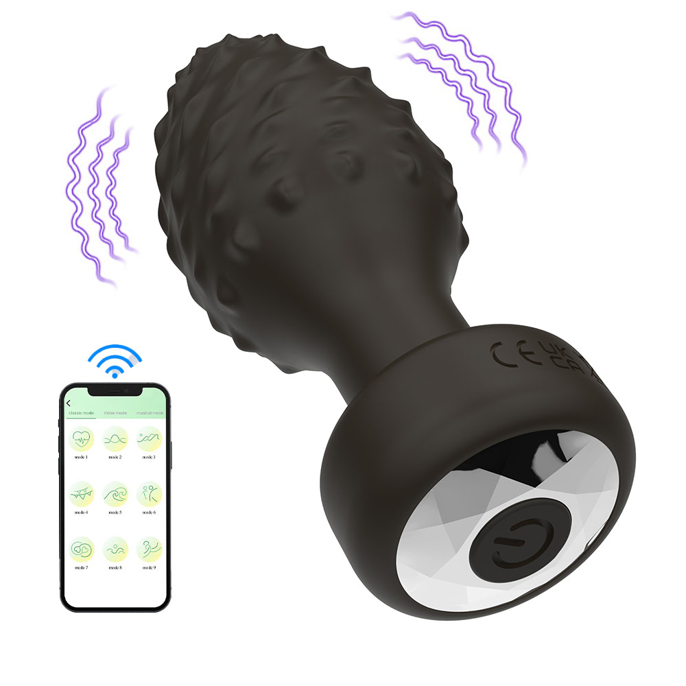 Plug Anal em Silicone com 10 Modos de Vibração e Controle por Aplicativo - Imagem 3