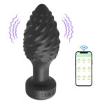 Plug Anal em Silicone com 10 Modos de Vibração e Controle por Aplicativo - Imagem 2