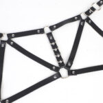 Harness Feminino de Couro com fivelas frontais - Imagem 16