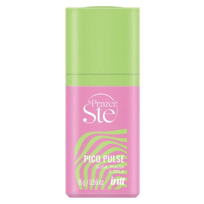 Pico Pulse Gel que Suga Pulsa Vibra e Sensibiliza Intt sabor Melancia - Imagem 2