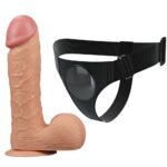 Cinta peniana com Pênis grande Realístico 24,5×5,5cm Legendary King Sized Realistic Dildo