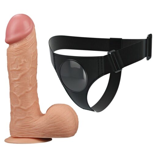 Cinta peniana com Pênis grande Realístico 24,5×5,5cm Legendary King Sized Realistic Dildo