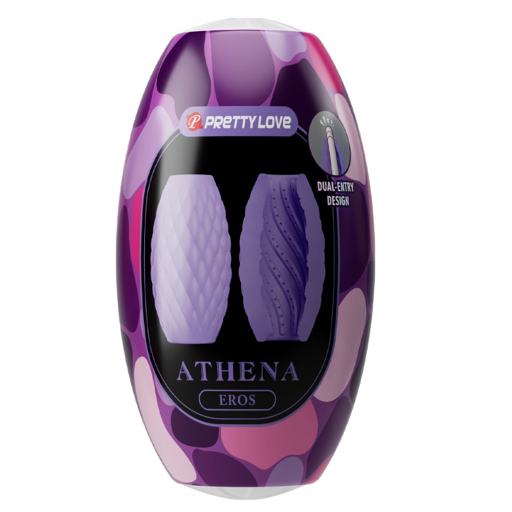 Egg Masturbador Athena Eros - Roxo - Imagem 6