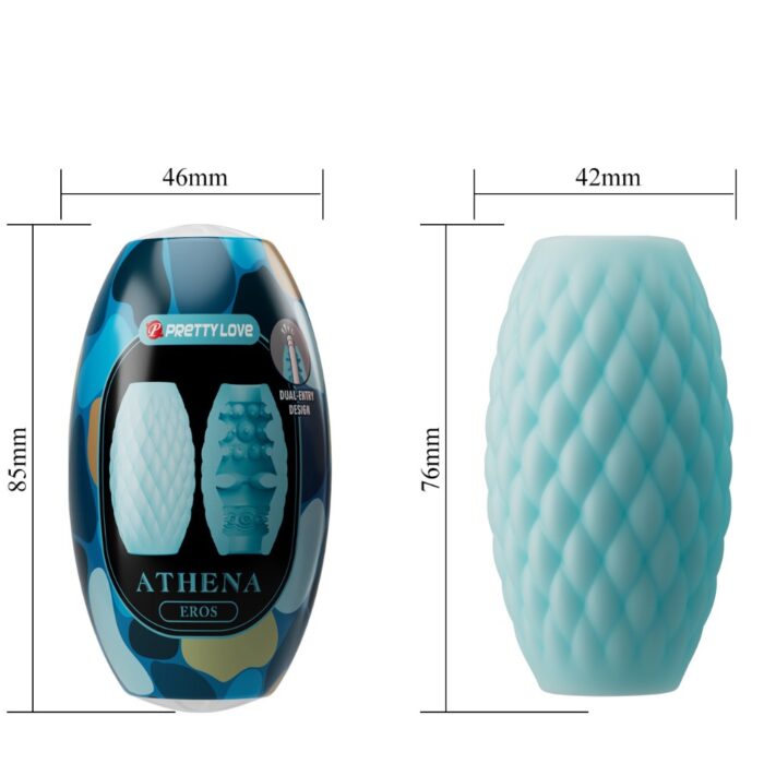 Egg Masturbador Athena Eros - Azul - Imagem 5