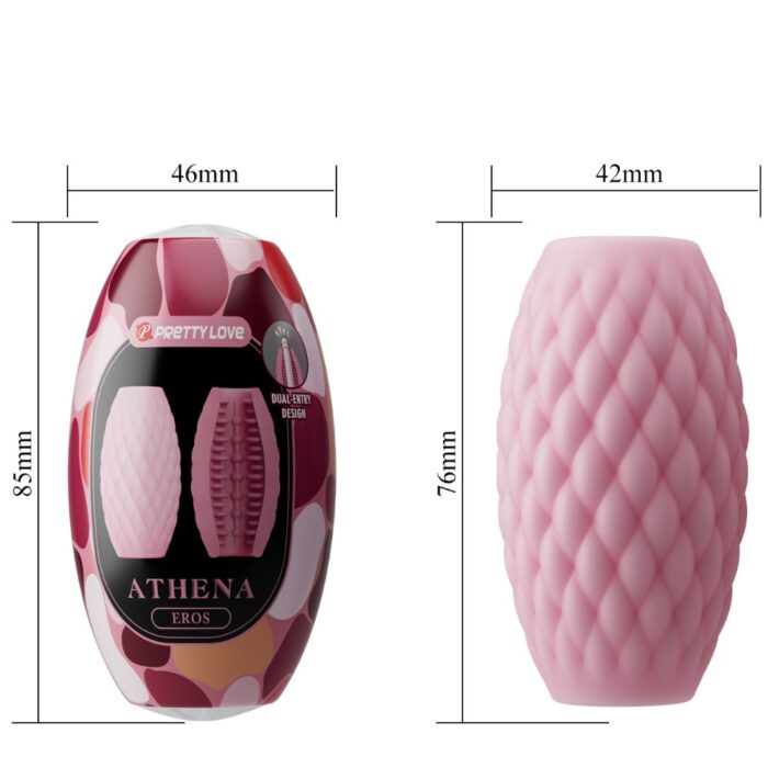 Egg Masturbador Athena Eros - Rosa - Imagem 5
