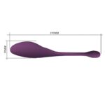 Vibrador de aplicativo controlado Longa Distância Bullet Dora - Pretty Love - Imagem 7